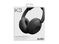 Sudio Headphones | K3 | Bluetooth | Over-ear | Microphone | Ink Black | Noise canceling | Wireless – pilt 5