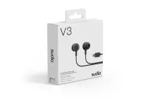 Sudio Earbuds | V3 | USB-C | In-ear | Microphone | Dusty Black
