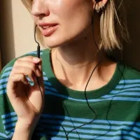 Sudio Earbuds | V3 | USB-C | In-ear | Microphone | Dusty Black – pilt 3