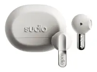 Sudio Earbuds | N3 | Bluetooth | On-ear | Microphone | Milky White | Wireless