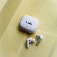 Sudio Earbuds | C8 | Bluetooth | In-ear | Microphone | White | Noise canceling | Wireless – pilt 3