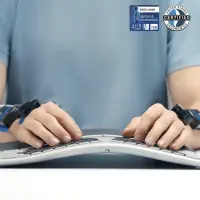 Logitech ERGO K860 klaviatuur Kontor RF juhtmeta ühendus + Bluetooth QWERTY US rahvusvaheline Grafiit – pilt 3