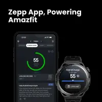 Amazfit Balance 3 3,81 cm (1.5") AMOLED 51 mm Digitaalne 480 x 480 pikslit Puutetundlik ekraan Roostevaba teras WiFi GPS (satelliit) – pilt 2