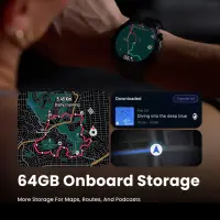 Amazfit Balance 3 3,81 cm (1.5") AMOLED 51 mm Digitaalne 480 x 480 pikslit Puutetundlik ekraan Roostevaba teras WiFi GPS (satelliit) – pilt 10