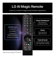 LG NanoCell AI 50NANO80A6B teler 127 cm (50") 4K Ultra HD Nutiteleri funktsioon WiFi Must – pilt 2