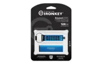 Kingston Technology IronKey Keypad 200 USB-välkmälu 128 GB USB tüüp-C 3.2 Gen 1 (3.1 Gen 1) Sinine – pilt 14