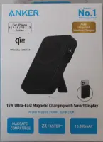 SALE OUT. | Anker 633 Magnetic Wireless Power Bank with 27W USB C port | A1654G11 | 10000 mAh | Black | DEMO