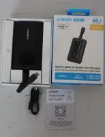 SALE OUT. Anker Power Bank with Built-In USB-C Cable | A1688H11 | 10000 mAh | Black | DEMO