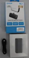 SALE OUT. Anker Nano Power Bank Built-In with USB-C Connector | A1653H11 | 5000 mAh | Black | DEMO