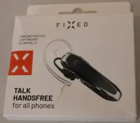 SALE OUT. | Fixed Talk 2 | Hands free device | 13.2 g | Black | DAMAGED PACKAGING