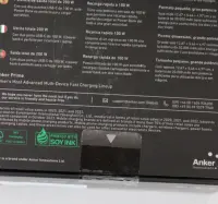 SALE OUT. Anker Power Bank, 200 W | Prime | 20000 mAh | Black | UNPACKED, SMALL  SCRATCHED ON TOP
