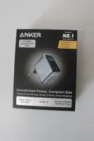 SALE OUT. Anker Prime Charger, 3 Ports, Silver | Anker Prime Charger, 3 Ports, 160W, Silver | UNPACKED, MISSING INNER PACKAGING