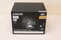 SALE OUT. Anker Prime Wireless Charging Station Qi2.2  25W wireles charging  (3-in-1, MagGo, AirCool, Dock Stand) PSU added, Black | Anker Prime Wireless Charging Station Qi2.2  25W wireles charging  (3-in-1, MagGo, AirCool, Dock Stand) PSU added | UNPACKED,  MISSING STICKERS