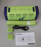 SALE OUT. Anker Soundcore Boom 3i Portable Bluetooth Speaker, Green | Anker Soundcore Speaker | Boom 3i | Warranty 24 month(s) | 50 W | Waterproof | Bluetooth | Wireless connection | Portable | Green | DEMO