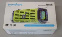 SALE OUT. Anker Soundcore Boom 3i Portable Bluetooth Speaker, Green | Anker Soundcore Speaker | Boom 3i | Warranty 24 month(s) | 50 W | Waterproof | Bluetooth | Wireless connection | Portable | Green | DEMO