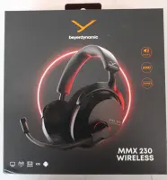 SALE OUT. Beyerdynamic MMX 230 Black Bluetooth ANC Headphones, Wireless | Beyerdynamic Headphones | MMX 230 | Bluetooth | Over-Ear | Microphone | Black | Noise canceling | DEMO, MISSING USB ADAPTER | Warranty 24 month(s) | Wireless