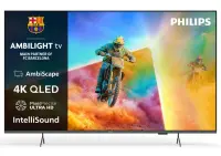 Philips 4K QLED Ambilight TV | 43PQS8501/12 | 43" | Smart TV | TITAN OS | UHD | Black