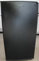 SALE OUT. Candy CHASD4385EBC Table Top Refrigerator, E, Free standing, Height 85 cm, Fridge net 90 L, Black | SALE OUT. | Candy Table Top Refrigerator | CHASD4385EBC | Energy efficiency class E | Free standing | Larder | Height 85 cm | Fridge net capacity 90 L | 37 dB | Black | NOT ORIGINAL PACKAGING, DAMAGED DOOR HINGE. DENTED DOOR (TOP, NEAR HINGE) AND LEFT SIDE (BOTTOM), USED