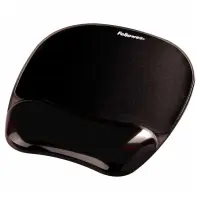 Hiirematt randmetoega FELLOWES Crystal Gel must