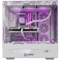 LORGAR PRO P401 - AMD 7800X3D 8C/16T, 360 AIO, NVIDIA RTX 5070Ti 16GB, 32GB@6400mhz, 2TB SSD NVME, 850W PSU, White, 3Y