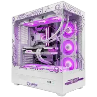 LORGAR PRO P401 - AMD 7800X3D 8C/16T, 360 AIO, NVIDIA RTX 5070Ti 16GB, 32GB@6400mhz, 2TB SSD NVME, 850W PSU, White, 3Y