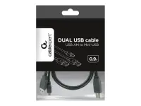 GEMBIRD CCP-USB22-AM5P-3 Gembird Dual US