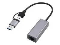 GEMBIRD USB 3.1 + type-C Gigabit adapter