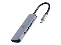 GEMBIRD Multi Port Adapter USB Type C