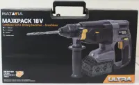 SALE OUT. Batavia 18V brushless hammer drill 2.2 J / SDS+ / Without battery and charger in BMC | Batavia B.V. 18V Cordless Brushless Rotary Hammer SDS+, Without Battery and Charger in BMC | DAMAGED PACKAGING
