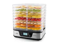 ETA Food dryer | ETA930190000 Secca Premium | Power 380 W | Number of trays 8 | Temperature control | Integrated timer | Silver
