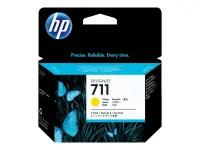 HP 3x 711 ink Yellow DJ T120 520