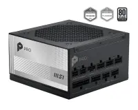 Power Supply MSI PRO A1000PL PCIE5 ATX PC 100 - 240 V 1000 W PROA1000PLPCIE5