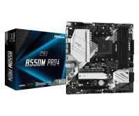 Mainboard ASROCK AMD B550 SAM4 MicroATX 1xPCI-Express 3.0 1x 1xPCI-Express 3.0 16x 1xM.2 1xPCI...