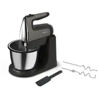 Tefal Powermix Silence, 850 W, tumehall - Käsimikser kausiga