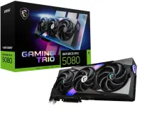 Graphics Card MSI NVIDIA GeForce RTX 5080 16 GB GDDR7 256 bit PCIE 5.0 16x Dual Slot Fansink...