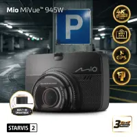 Mio Premium 4K, STARVIS 2, Wi-Fi, GPS Dash Cam | MiVue 945W | GPS | Wi-Fi