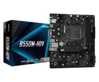 Mainboard ASROCK AMD B550 SAM4 MicroATX 1xPCI-Express 3.0 1x 1xM.2 1xPCI-Express 4.0 16x Memory...