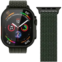 Woven Loop 40, 41, 42mm One Size, Olive Black – pilt 3