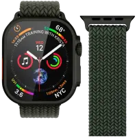 Woven Loop 44, 45, 46, 49mm One Size, Olive Black