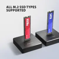 Axagon ADSA-M2C11 HDD/SSD dokkimisjaam USB 3.2 Gen 2 (3.1 Gen 2) Type-C Must – pilt 7