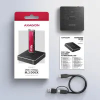 Axagon ADSA-M2C11 HDD/SSD dokkimisjaam USB 3.2 Gen 2 (3.1 Gen 2) Type-C Must – pilt 8