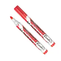 Tahvlimarker FOROFIS 1-3mm koonilise otsaga punane