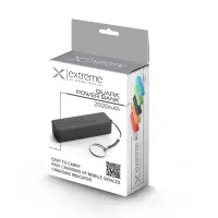 EXTREME POWER BANK QUARK 2000MAH BLACK
