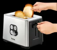 TEFAL | Toaster | Equinox TT420D30 | Power 900 W | Number of slots 2 | Housing material Stainless Steel | Stainless steel/Black – pilt 5