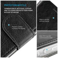 Fixed Opus | Book Case | Xiaomi | Redmi 15C 4G/5G | Leather | Black – pilt 3