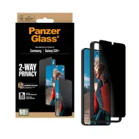 PanzerGlass ® 2-Way Privacy Screen Protector Samsung Galaxy S26+ | Ultra-Wide Fit w. EasyAligner Selge ekraanikaitse 1 tk