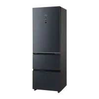 Midea Refrigerator | MDRB542BIE70 | Energy efficiency class Class E | Free standing | Height 191 cm | Combi | No Frost system | Fridge net capacity 257 L | Freezer net capacity 135 L | Display | 38 dB | Grey – pilt 4