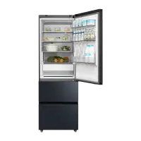 Midea Refrigerator | MDRB542BIE70 | Energy efficiency class Class E | Free standing | Height 191 cm | Combi | No Frost system | Fridge net capacity 257 L | Freezer net capacity 135 L | Display | 38 dB | Grey – pilt 5