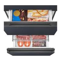 Midea Refrigerator | MDRB542BIE70 | Energy efficiency class Class E | Free standing | Height 191 cm | Combi | No Frost system | Fridge net capacity 257 L | Freezer net capacity 135 L | Display | 38 dB | Grey – pilt 7