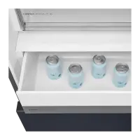 Midea Refrigerator | MDRB542BIE70 | Energy efficiency class Class E | Free standing | Height 191 cm | Combi | No Frost system | Fridge net capacity 257 L | Freezer net capacity 135 L | Display | 38 dB | Grey – pilt 12